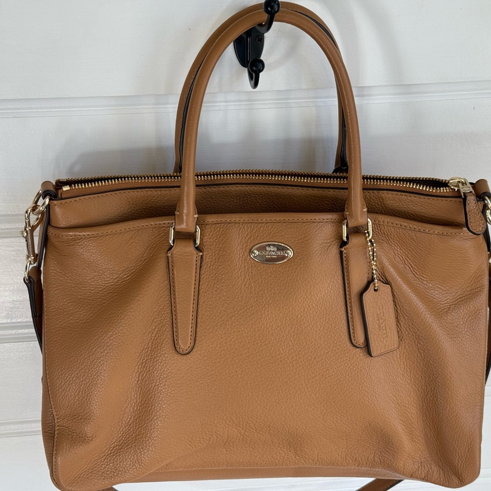 Coach Tan Leather Women's Bag
